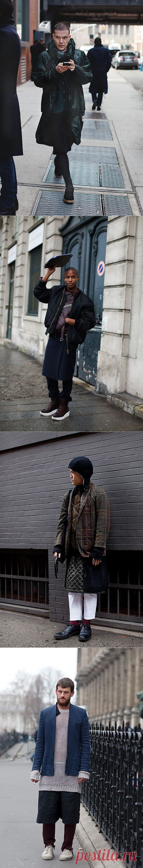 Мужчина в юбке / Мужская мода / Модный сайт о стильной переделке одежды и интерьера