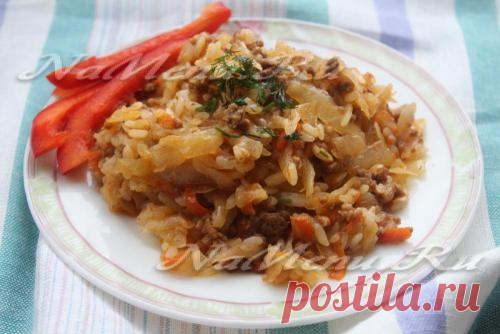 Ленивые голубцы в мультиварке Редмонд, пошаговый рецепт с фото