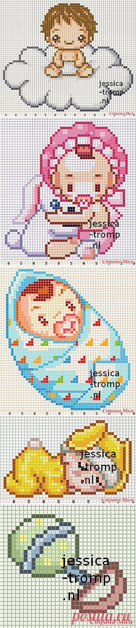 Вышивка /дети, новорожденным/: Дневник группы &quot;Клуб рукоделия&quot; - Страна Мам