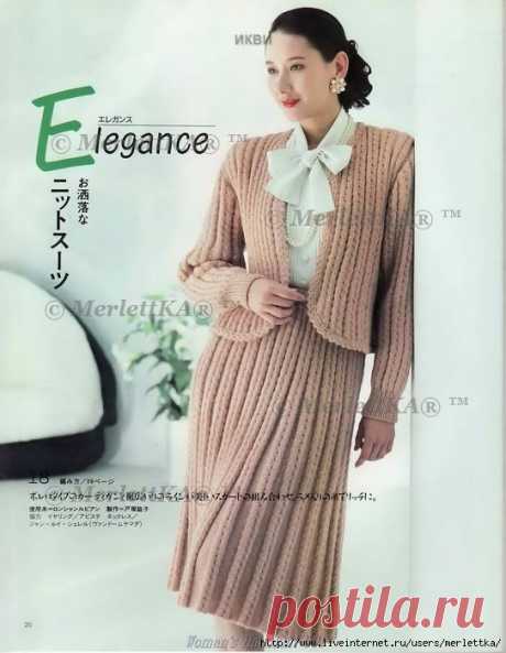 Pbs 501 Woman's Handknit - женственные модели спицами