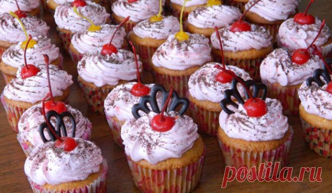 Рецепт капкейков в домашних условиях пошагово