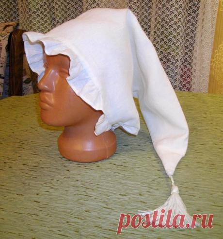 ночной колпак по мотивам 19 века