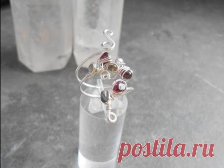 Trailing Gem Ring, A Wire Wrap Tutorial