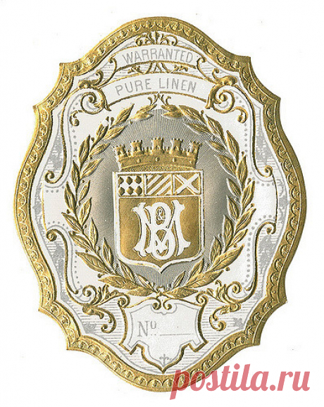 Antique French Perfume Label | Flickr - Photo Sharing!