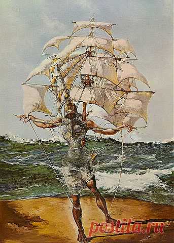 Salvador Dali. The Ship (1943)