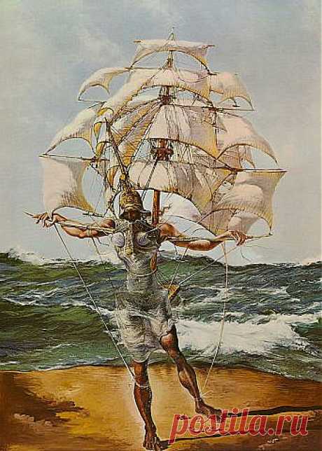 Salvador Dali. The Ship (1943)