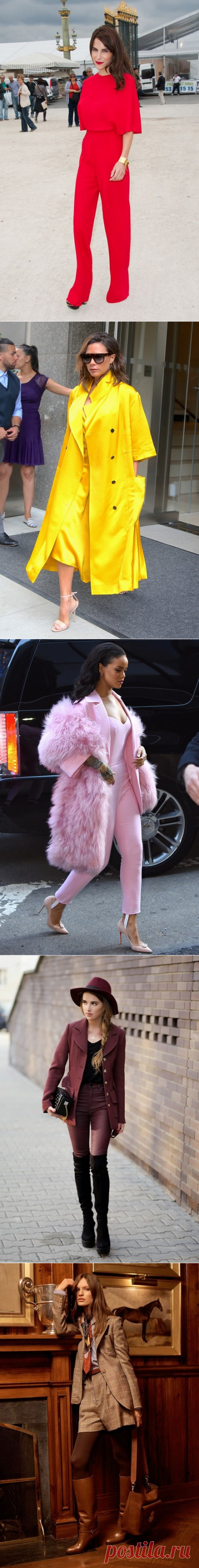 Total look - модная одежда в одном цвете 2018-2019: фото, тенденции, идеи образов