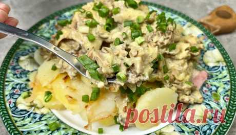 Готовлю "Скоблянку": старинное русское блюдо из мяса, картошки и грибов (ныне так мало кто готовит, а зря, очень вкусно) | Еда, я тебя омномном! | Дзен