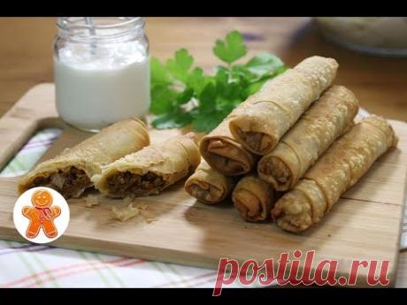 Слоеные Пирожки с Мясом ✧ Sigara Böreği - YouTube