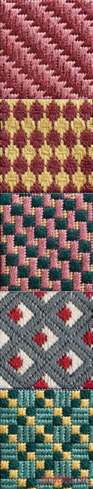 Схемы вышивки + как будет выглядеть узор в готовом виде