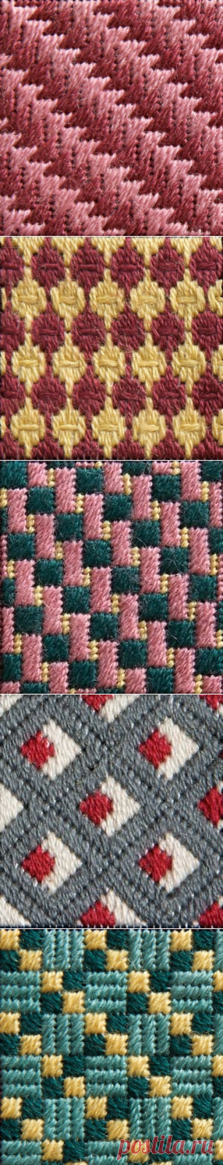 Схемы вышивки + как будет выглядеть узор в готовом виде