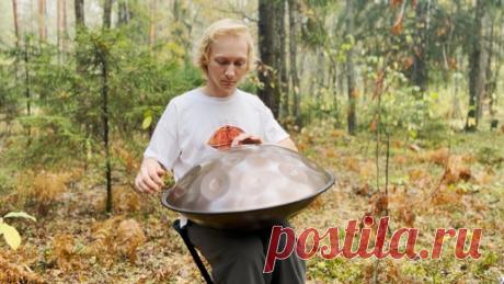 Спокойная фоновая музыка для медитации и отдыха / Слушать ханг / Хэндпан F# Pygmy, 18 нот | Kosmosky | Целая вселенная глюкофонов и хэндпанов | Дзен