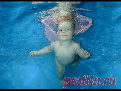 Малыши под водой. | ВИДЕОСМАК