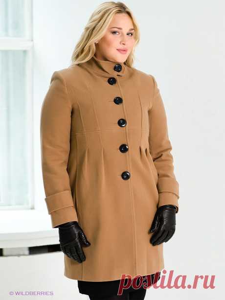 Пальто Gemko plus size.  - интернет-магазин Wildberries.ru