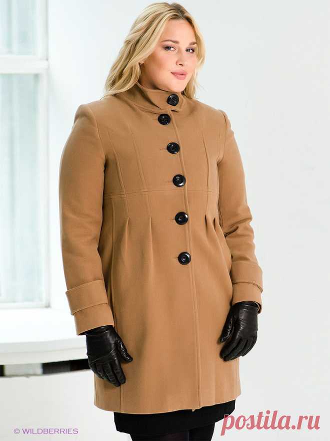 Пальто Gemko plus size.  - интернет-магазин Wildberries.ru