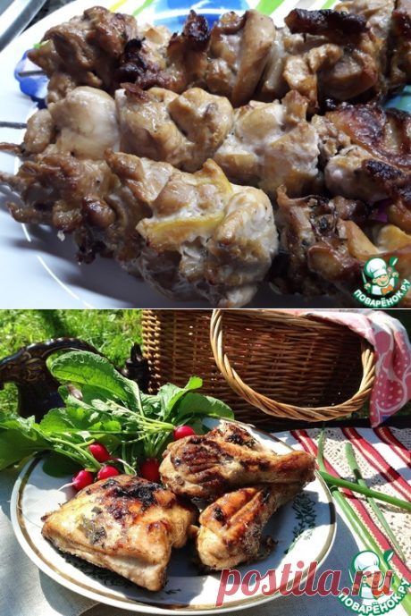 Шашлык куриный "Самый вкусный" - кулинарный рецепт