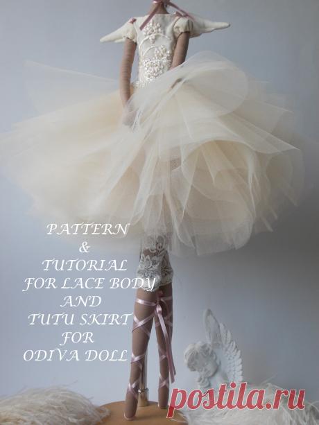 Beautiful master class for lace body and tutu skirt fo ODIVA doll
Sewing pattern and tutorial with step by step instructions and photos.
This PDF project set is for Odiva doll which is 27 inches -68 cm tall.
If you want my pattern for Odiva doll, find it in my store. Link for Odiva doll :
https://www.etsy.com/listing/917134118/pdf-sewing-pattern-and-tutorial-for?ref=shop_home_active_1