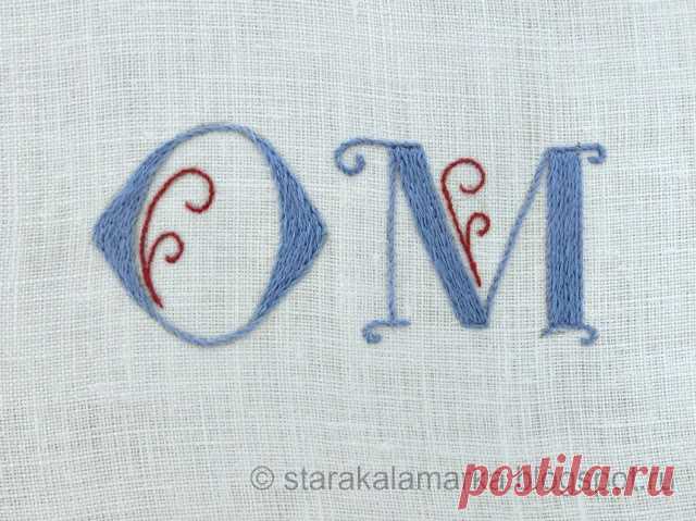 Старá каламáрка: Монограмма