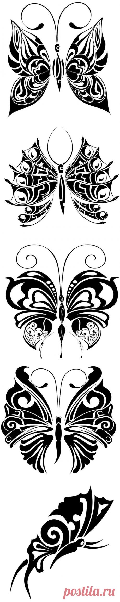 Трафареты. Шикарные большие бабочки!!! | ЖЕНСКИЙ МИР