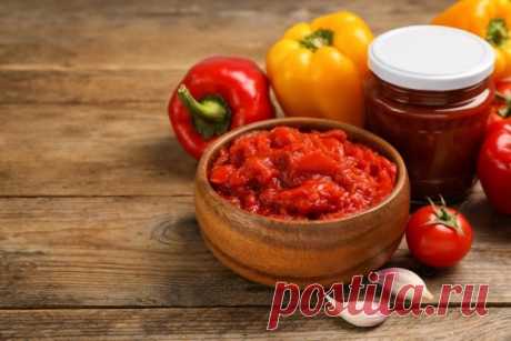 Соус из болгарского перца на зиму — Домашняя кулинария