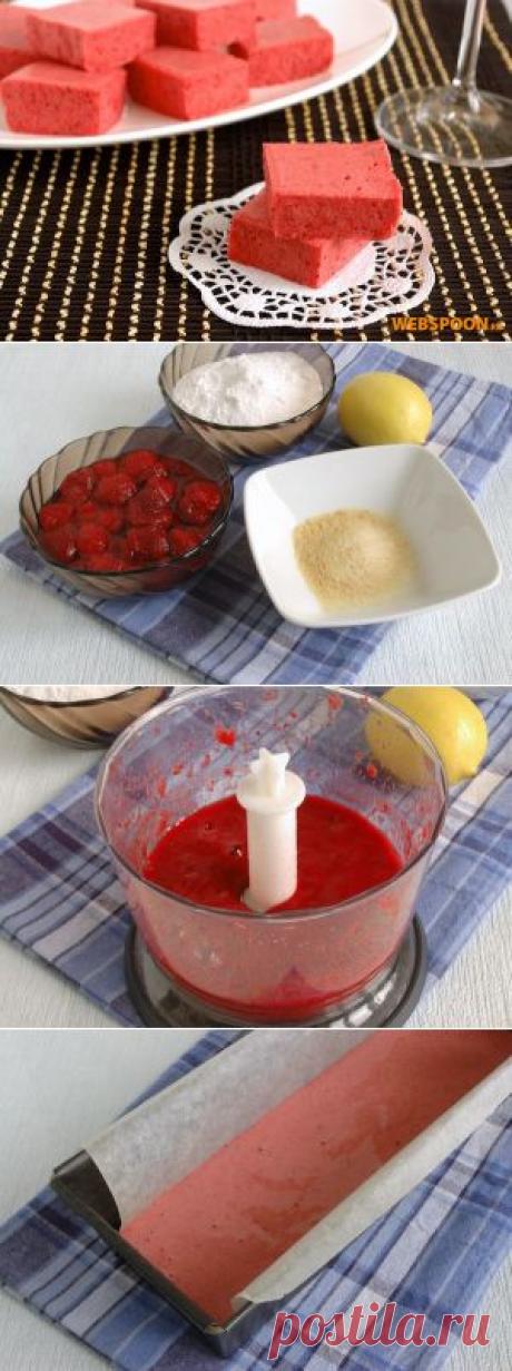 Десерт &quot;Клубничные облака&quot; с фото | Рецепт клубничного суфле | Крем из клубники на Webspoon.ru