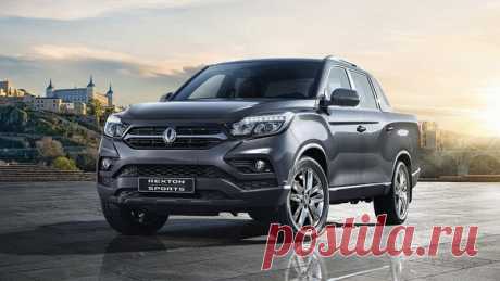 SsangYong Rexton Sports 2018-2019 - корейский рамный пикап - цена, фото, технические характеристики, авто новинки 2018-2019 года