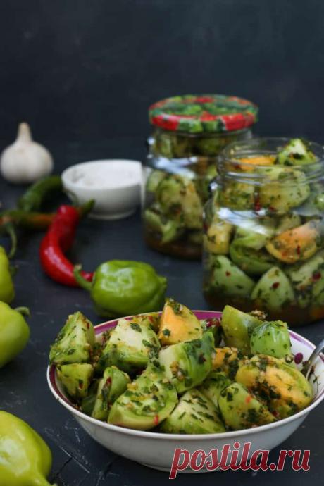 Соленые помидоры - заготовка на зиму по бабушкиному рецепту