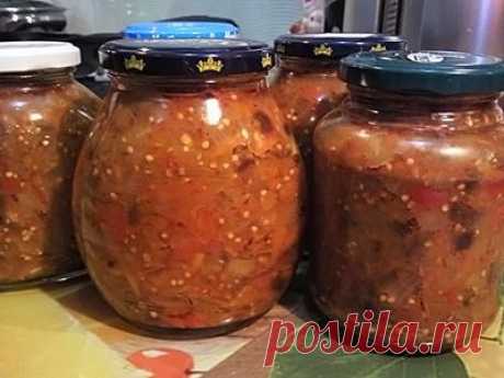 Баклажанная икра на зиму