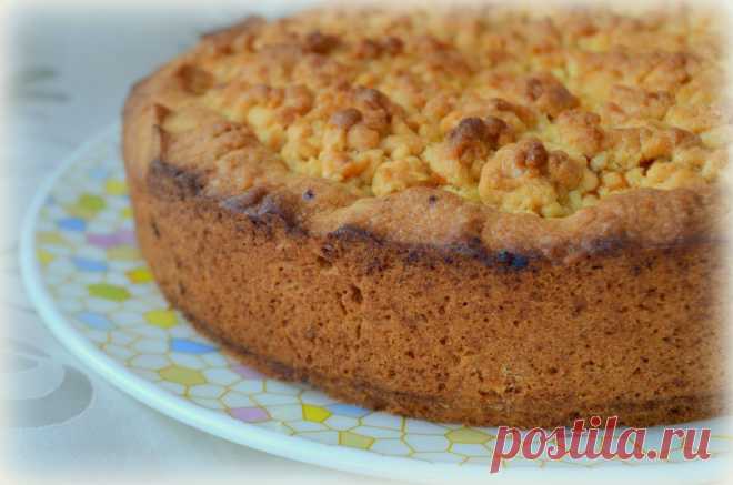 MY FOOD или проверено Лизой: Тертый пирог с вареньем.