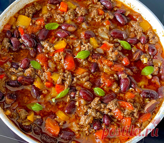 Чили с говядиной / Блюда из мясного фарша / TVCook: пошаговые рецепты с фото