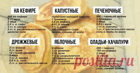 Десять рецептов оладий и правила их приготовления Хоть на завтрак, хоть на десерт, хоть на каждый день.