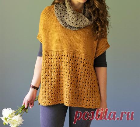 Стильные, эффектные и просто красивые! Подборка вязаных жилетов и безрукавок (30 идей) | Идеи рукоделия | Дзен