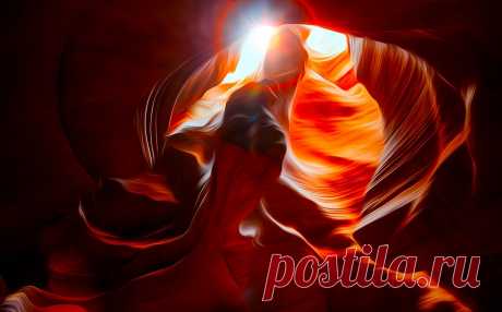 Необыкновенной красоты Каньон Антилопы