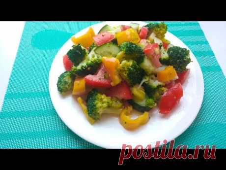 Салат из брокколи. Как быстро и вкусно приготовить брокколи.