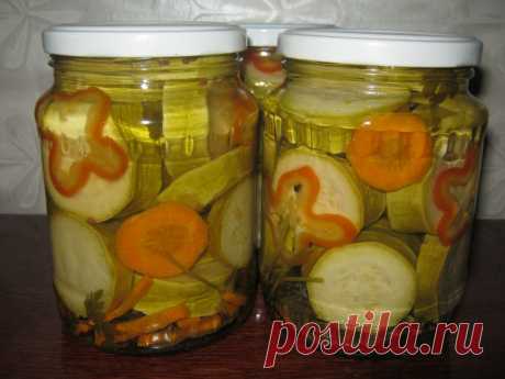 Маринованные кабачки