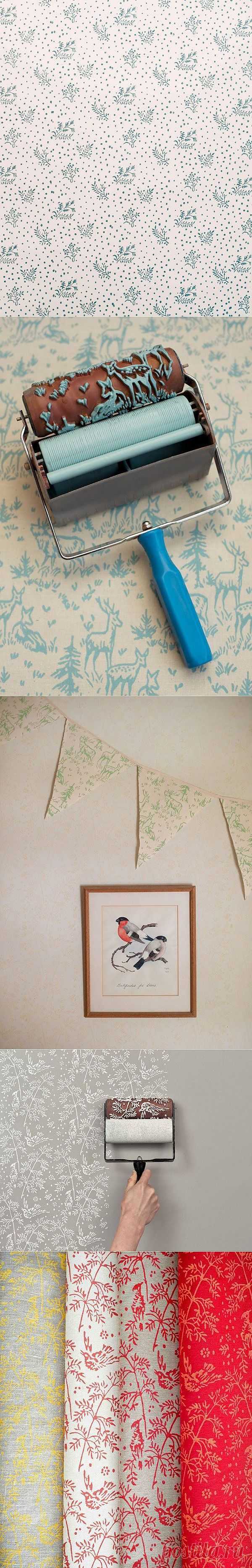 Узорчатые валики - свежие идеи! / Домоседы