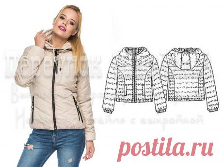 Выкройка женской короткой куртки - Переулок швейный