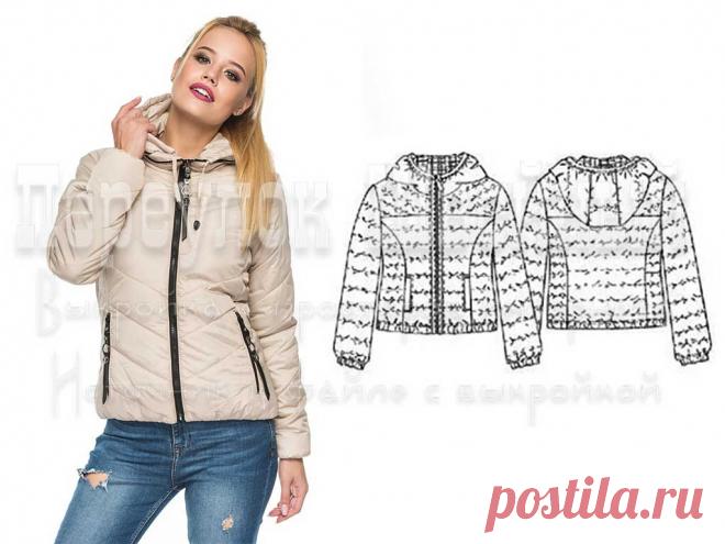 Выкройка женской короткой куртки - Переулок швейный