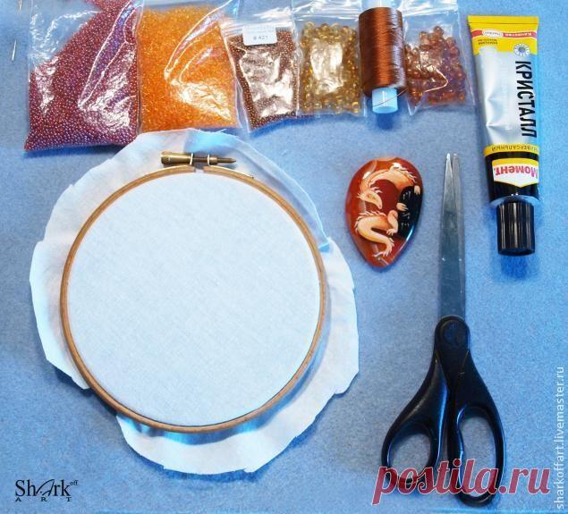 "Кабошон — не кабошон". Плетем оправу для "неудобных" камешков. Часть 2 - Ярмарка Мастеров - ручная работа, handmade