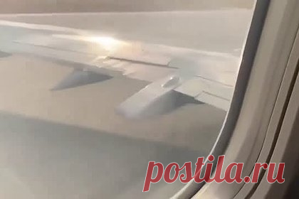 Аварийная посадка самолета с одной стойкой шасси попала на видео