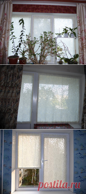 Шторы от солнца на липучках — Рукоделие