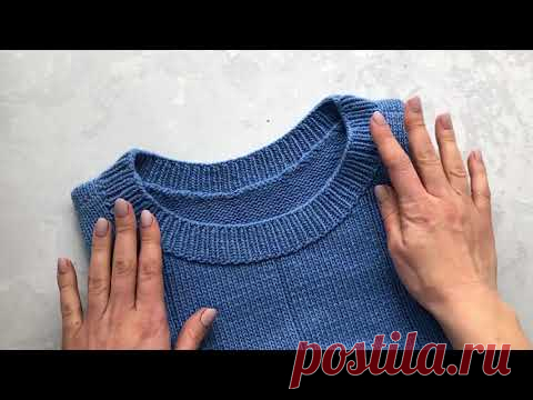 Самый простой способ обработки горловины! Очень просто, быстро и аккуратно!