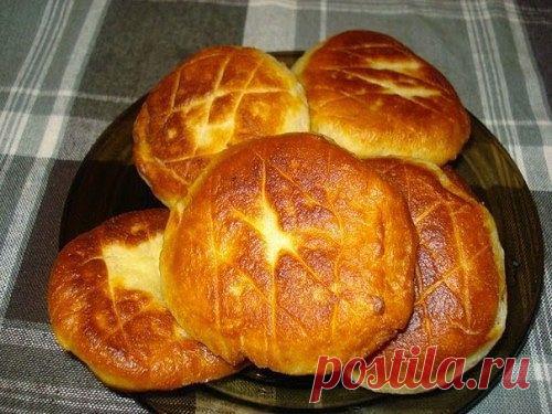 Для приготовления пирожков по этому рецепту вам потребуется:
Для теста:
Кефир – 500 мл
Дрожжи сухие – 9 г
Сахар песок – 2 столовых ложки
Соль – 1 чайная ложка
Яйца куриные – 2 шт.
Маргарин – 100 г
Мука пшеничная – 900 г.
Начинка любая.
 Соединить теплый кефир, предварительно растопленный маргарин, яйца, соль и сахар, дрожжи, перемешать, добавить  муку и замесить крутое тесто. Обмазать тесто маслом и подержать в тёплом месте 30 мин. накрыв посудой большего объёма.