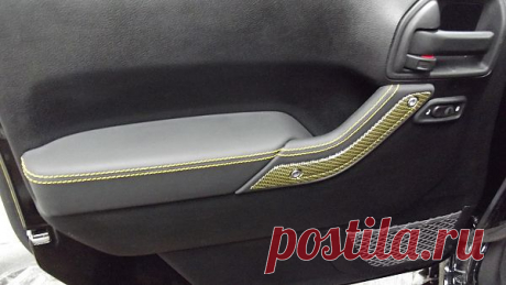 Jeep Wrangler 2 под карбон