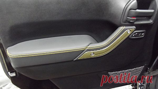 Jeep Wrangler 2 под карбон