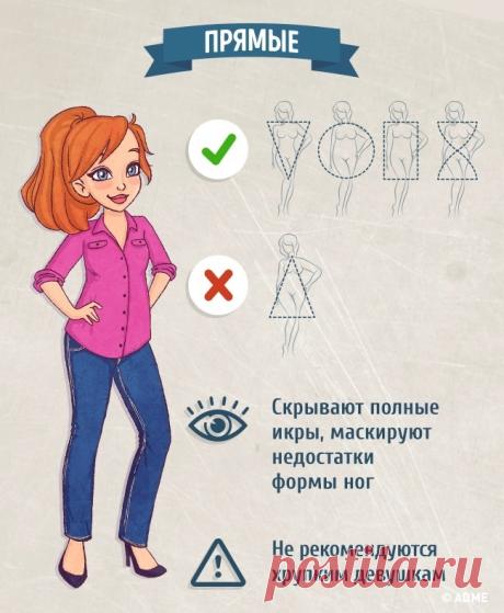 Шпаргалка: как выбрать идеальные джинсы