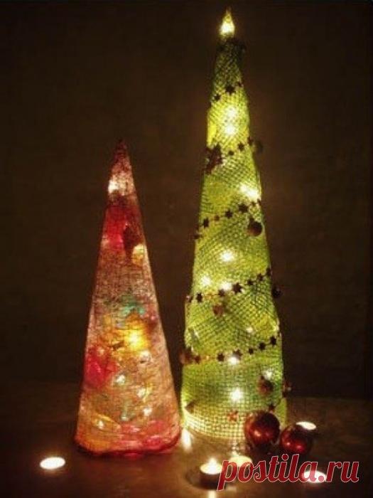 50+ гениальных идей, как сделать новогоднюю елку своими руками