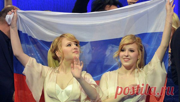 А их младшая сестрёнка сказала: Они для Нас  - Первые!!!!

Поздравляем !!!!!!
Сестры Маша и Настя Толмачевы из России заняли седьмое место на «Евровидении-2014»!!! Их номер был очень творческий, и даже просто потрясающий, несмотря на то, что они являются самыми юными участницами этого Европейского телевизионного ШОУ. 

По моему мнению, лучше бы они спели на нашем РУССКОМ языке эту песню…