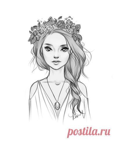 pretty, girls и flower картинка в We Heart It