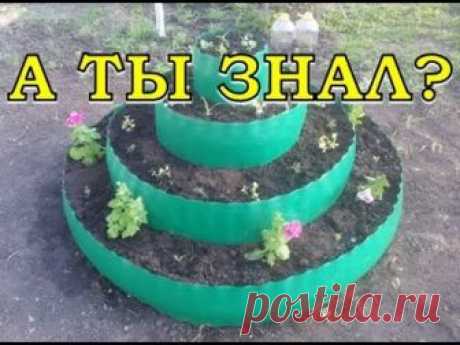 Многоярусная КЛУМБА своими руками